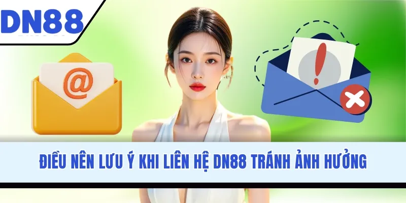 Điều nên lưu ý khi liên hệ DN88 tránh ảnh hưởng